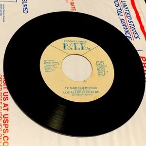 PRODUCCIONES B.T.E. DE MANUEL BUSTOS 45rpm VINYL RECORD ESPAÑOL 1983